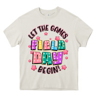 Cream field day let the games begin Heavy Core Tee - JahusDesignShop