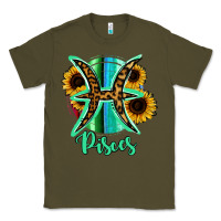 Army Green Pisces Zodiac Classic Tee - Bettercallsaul