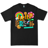 Black hello pre k Premium Tee - NancyCooperArtShop
