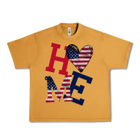 Peanut Butter American Flag Home Urban Heavy Tee - Bettercallsaul
