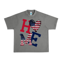 Tornado American Flag Home Urban Heavy Tee - Bettercallsaul