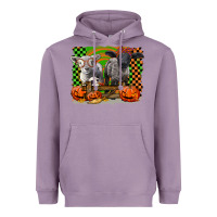 Lavender Baby Sheeps Heavyweight Hoodie - LillyAllenDesigns