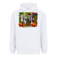 White Baby Sheeps Heavyweight Hoodie - LillyAllenDesigns