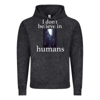 Vintage Black I don't believe i̇n humans Vintage Hoodie - Bettercallsaul