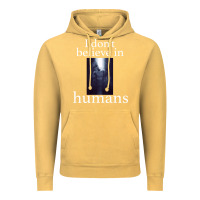 Vintage Mustard I don't believe i̇n humans Vintage Hoodie - Bettercallsaul