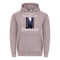 Vintage Zinc I don't believe i̇n humans Vintage Hoodie - Bettercallsaul