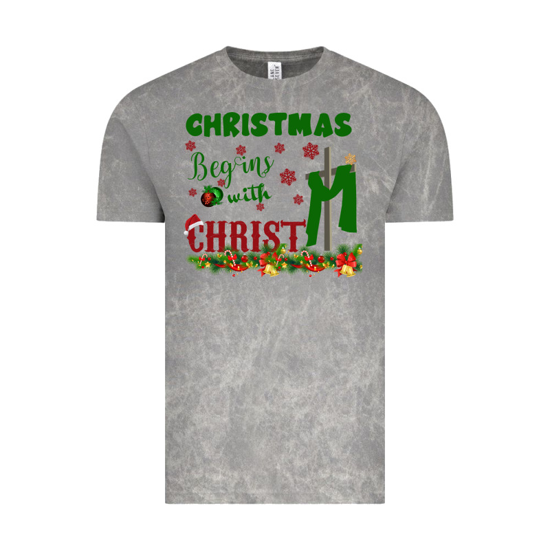 Christmas Begins With Christ Vintage Tee by Bettercallsaul | Teevron
