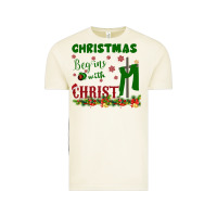 Vintage Arctic Christmas Begins With Christ Vintage Tee - Bettercallsaul
