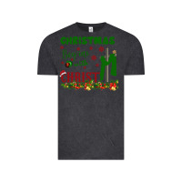 Vintage Black Christmas Begins With Christ Vintage Tee - Bettercallsaul