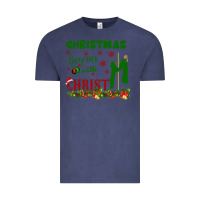Vintage Denim Christmas Begins With Christ Vintage Tee - Bettercallsaul