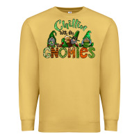 Antique Gold st patricks day gnomes Premium Sweatshirt - CowhideDigitalArt