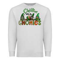 Dove Grey st patricks day gnomes Premium Sweatshirt - CowhideDigitalArt