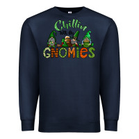 Navy st patricks day gnomes Premium Sweatshirt - CowhideDigitalArt
