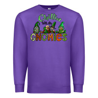 Purple st patricks day gnomes Premium Sweatshirt - CowhideDigitalArt
