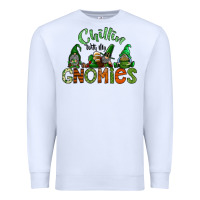 White st patricks day gnomes Premium Sweatshirt - CowhideDigitalArt