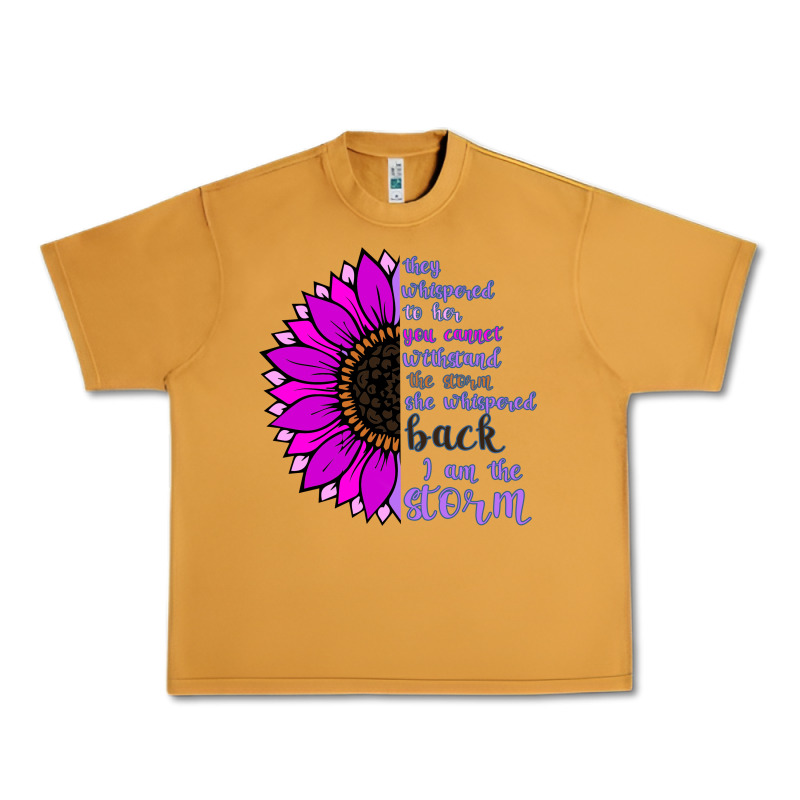 I Am The Storm Sunflower Urban Heavy Tee by Bettercallsaul | Teevron