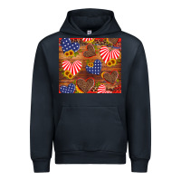 Navy america heart Urban Hoodie - Artiststas