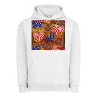 Pigment Lunar Rock america heart Urban Hoodie - Artiststas