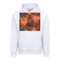 White america heart Urban Hoodie - Artiststas