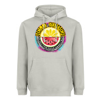 Moon Dust Hello Summer Heavyweight Hoodie - CowhideDigitalArt