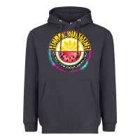 Smoke Hello Summer Heavyweight Hoodie - CowhideDigitalArt