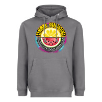 Storm Hello Summer Heavyweight Hoodie - CowhideDigitalArt