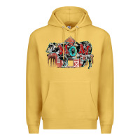 Antique Gold Mom cow Mother's Day Premium Hoodie - FaDigitalArtStudio