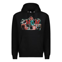 Black Mom cow Mother's Day Premium Hoodie - FaDigitalArtStudio