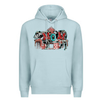 Blue Mist Mom cow Mother's Day Premium Hoodie - FaDigitalArtStudio