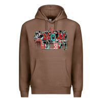 Chestnut Mom cow Mother's Day Premium Hoodie - FaDigitalArtStudio