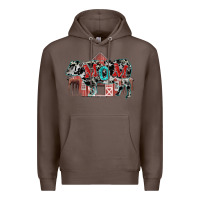 Coffee Mom cow Mother's Day Premium Hoodie - FaDigitalArtStudio