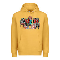 Mustard Mom cow Mother's Day Premium Hoodie - FaDigitalArtStudio