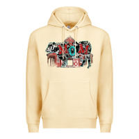 Pina Colada Mom cow Mother's Day Premium Hoodie - FaDigitalArtStudio