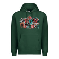 Sports Green Mom cow Mother's Day Premium Hoodie - FaDigitalArtStudio
