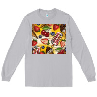 Moon Dust summer ice cream with fruits Long Sleeve Tee - TumblerDesignByShophia