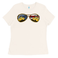 Bone Bus Driver Sunglasses Ladies Tee - Jasminsmagicworld