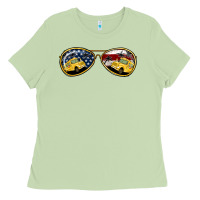 Matcha Bus Driver Sunglasses Ladies Tee - Jasminsmagicworld