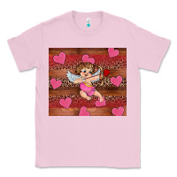 Bubblegum Pink valentine's day cupid heart Classic Tee - RanaPortraitStore