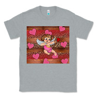 Heather Grey valentine's day cupid heart Classic Tee - RanaPortraitStore
