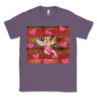 Lavender valentine's day cupid heart Classic Tee - RanaPortraitStore