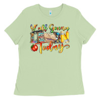 Matcha yall gonna learn today Ladies Tee - NancyCooperArtShop