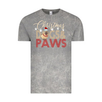 Cloud Rock Christmas Dogs Paws Vintage Tee - Bettercallsaul