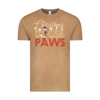 Vintage Camel Christmas Dogs Paws Vintage Tee - Bettercallsaul