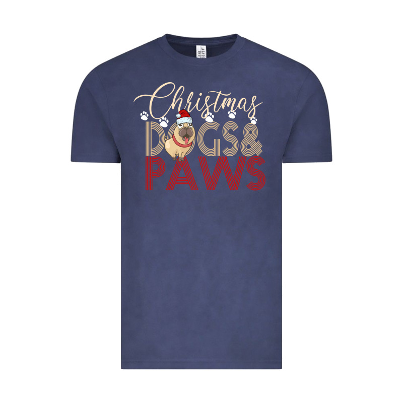 Christmas Dogs Paws Vintage Tee by Bettercallsaul | Teevron