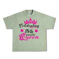Oil Green Celebrating With the 18th Birthday Queen Urban Heavy Tee - Bettercallsaul