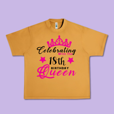 Celebrating With The 18th Birthday Queen Urban Heavy Tee Designed By Bettercallsaul
