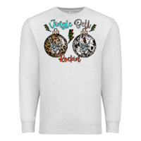 Oatmeal Heather Jingle Bell Rockin Premium Sweatshirt - CowhideDigitalArt