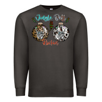 Smoke Jingle Bell Rockin Premium Sweatshirt - CowhideDigitalArt