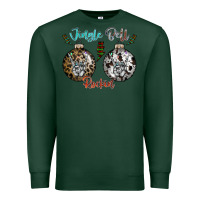 Sports Green Jingle Bell Rockin Premium Sweatshirt - CowhideDigitalArt