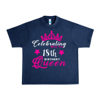 Navy Celebrating With the 18th Birthday Queen Urban Heavy Tee - Bettercallsaul